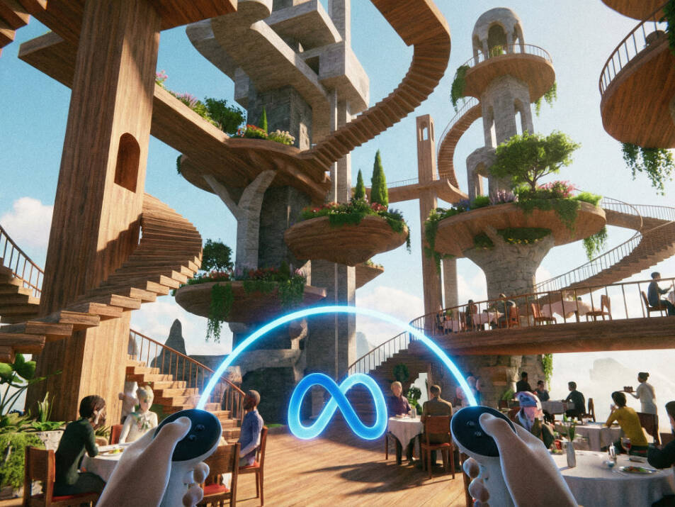 VR meta Quest de un restaurante